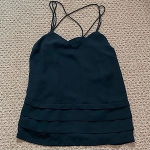 Candies black straps blouse | S
